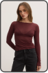 BAYSE ZOE TOP - PLUM (Copy)