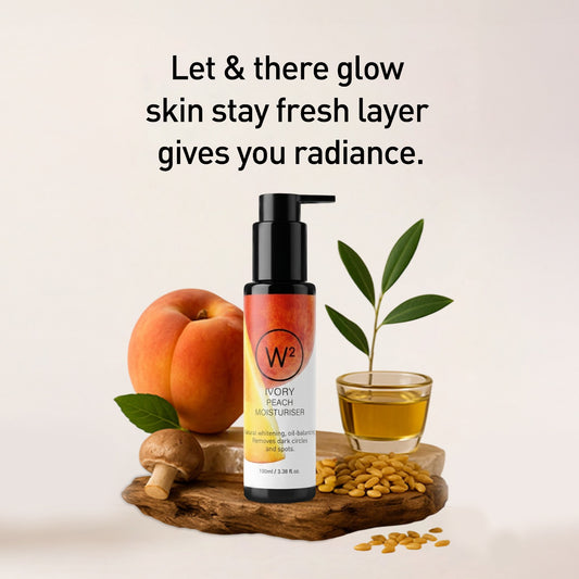 W2 Ivory Peach Moisturiser - 100ml