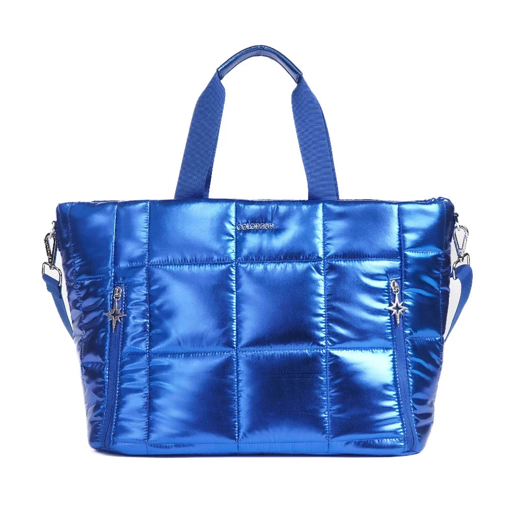 Metallic Magic Tote Bag#Color_Electric Blue