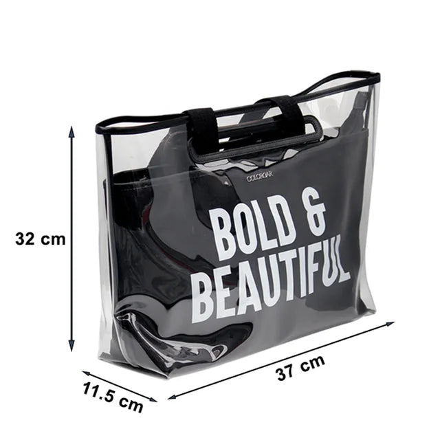 THE BOLD & BEAUTIFUL TOTE - BLACK